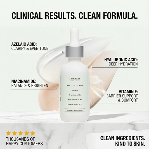 Azelaic Acid Serum 10% — Silicone-Free, Fragrance-Free, 2 oz